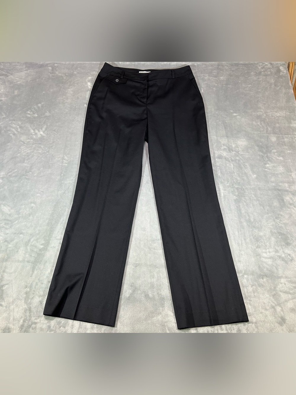 Pendleton Black Women's Tailored Dress Pants Wool Blend-size 10